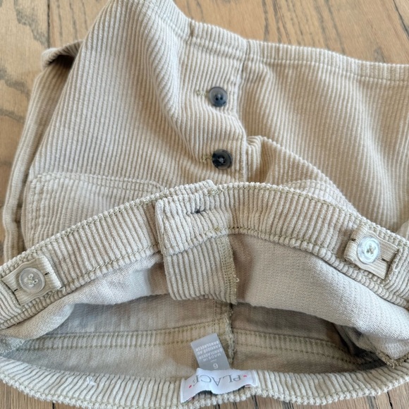 The Children’s Place Girls Tan Corduroy Button-Front Skirt with Pockets Size 6 - Picture 10 of 10